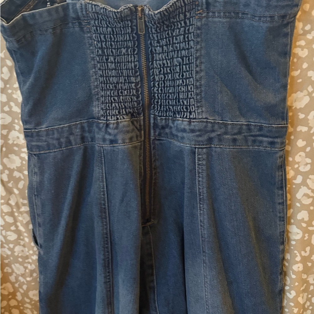 Sincerely Jules Blue Denim Women's Overalls
